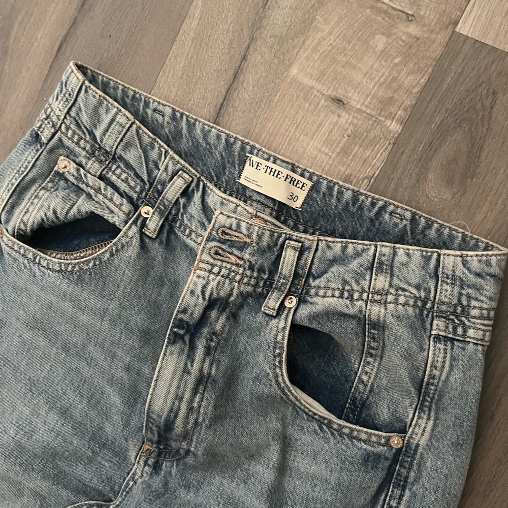 We The Free Light Blue Denim Jeans
